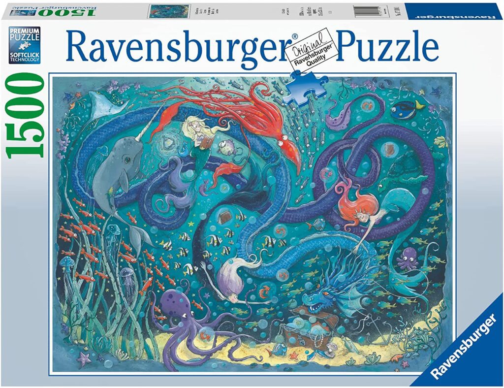Explore the best puzzle in our collection Mermaids 1500 piece jigsaw puzzle (4005556171101)