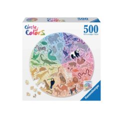 Explore the best puzzle in our collection RAVENSBURGER: CIRCLE OF COLOR ANIMALS 500pc (4005556171729)