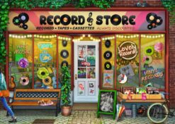 Explore the best puzzle in our collection Ravensburger Vintage Vinyl 1000 Piece Puzzle (4005556173075)