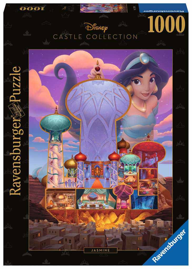 Explore the best puzzle in our collection Ravensburger Disney Castle Collection Jasmine 1000 Piece Puzzle (4005556173303)