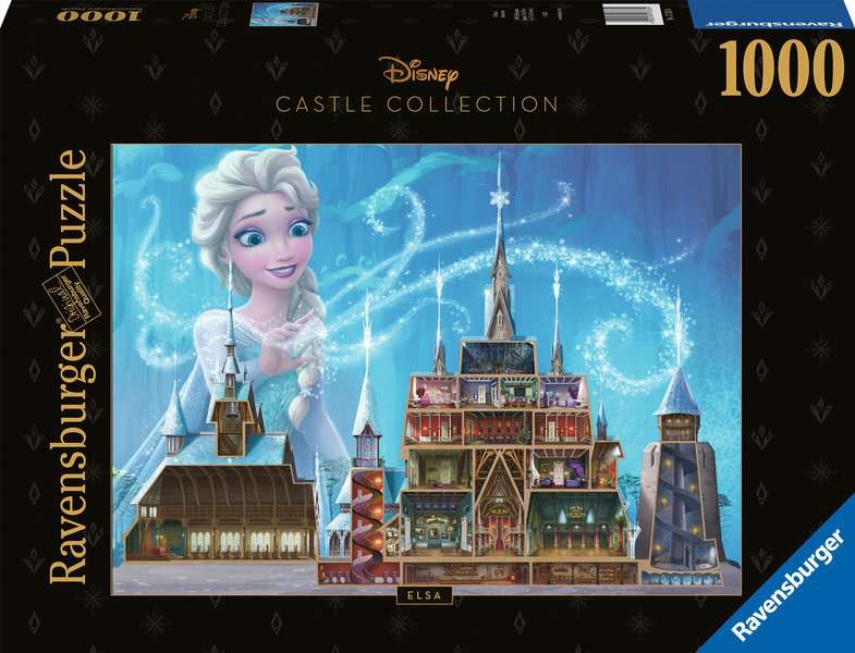 Explore the best puzzle in our collection Ravensburger Disney Castle Collection Elsa 1000 Piece Puzzle (4005556173334)