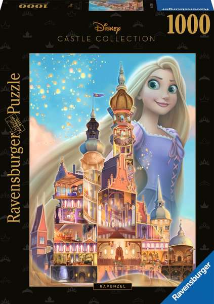 Explore the best puzzle in our collection Ravensburger – 1000 Piece – Disney Castles Rapunzel (4005556173365)