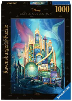 Explore the best puzzle in our collection Ravensburger Disney Castle Collection Ariel 1000 Piece Puzzle (4005556173372)
