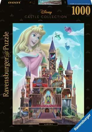 Explore the best puzzle in our collection Ravensburger Disney Castle Collection Aurora 1000 Piece Puzzle (4005556173389)