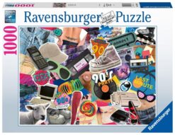Explore the best puzzle in our collection Ravensburger 90s 1000 Piece Jigsaw Puzzle (4005556173884)