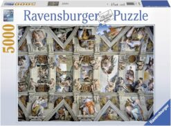 Explore the best puzzle in our collection Ravensburger – Sistine Chapel Puzzle 5000pc (4005556174294)