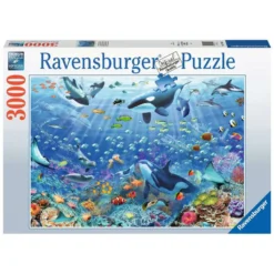 Explore the best puzzle in our collection 3000 piece jigsaw puzzle – Underwater world – Ravensburger (4005556174447)