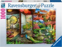 Explore the best puzzle in our collection Ravensburger Japanese Garden Teahouse 1000 Piece Puzzle (4005556174973)