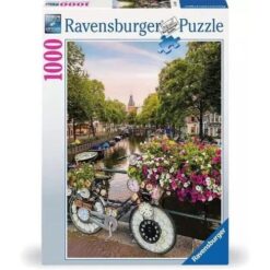 Explore the best puzzle in our collection Ravensburger: Bicycle Amsterdam Puzzle (1000p Jigsaw) (4005556175963)