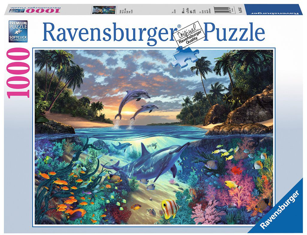 Explore the best puzzle in our collection Ravensburger Coral Bay 1000 Piece Puzzle (4005556191451)