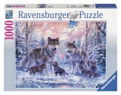 Explore the best puzzle in our collection Ravensburger  “Arctic Wolves” – 1000 pieces puzzle (4005556191468)