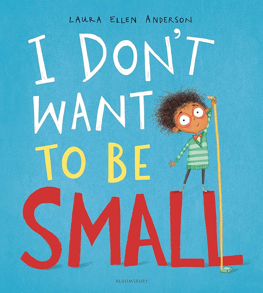 Top English children's book at Kalimat Bookstore – 'I Don't Want to be Small' (SKU: 9781408894064) (كتب اطفال باللغة الانجليزية)