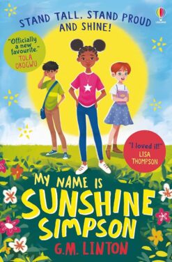 Top English children's book at Kalimat Bookstore – 'My Name is Sunshine Simpson' (SKU: 9781801313346) (كتب اطفال باللغة الانجليزية)