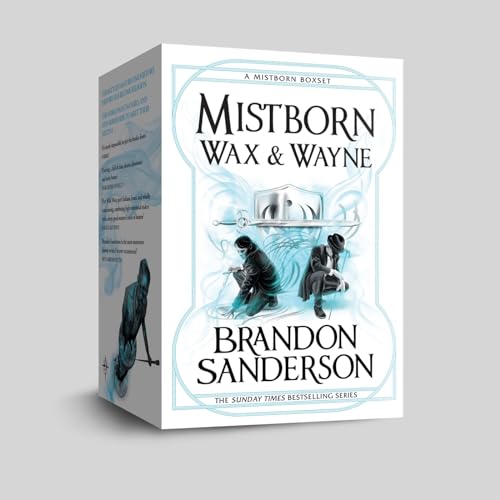 Explore the best English Book Mistborn Wax & Wayne boxed set (9781399614931)