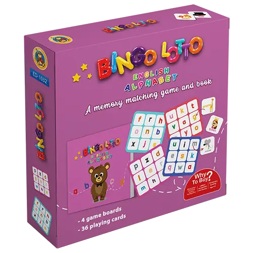 Bingo Lotto – English Alphabet