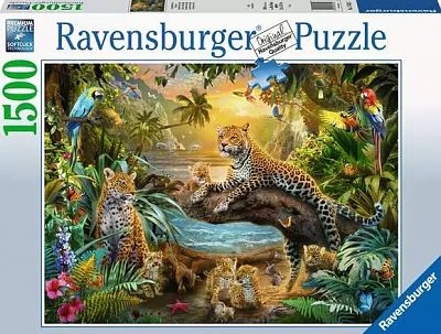 Leopards in the Jungle, 1500 piece puzzle