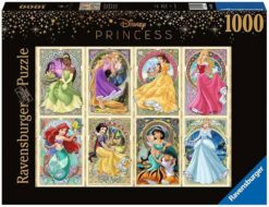 Ravensburger Disney Princess - Art Nouveau 1000 Piece Jigsaw Puzzle
