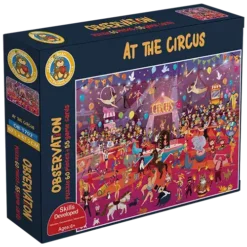 Observation Puzzle& Game – At the Circus