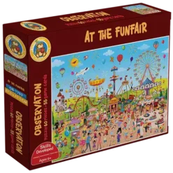Observation Puzzle& Game – At the FunFair