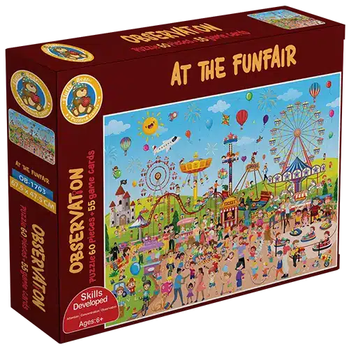Observation Puzzle& Game – At the FunFair