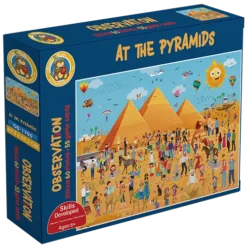 Observation Puzzle& Game – At the Pyramids