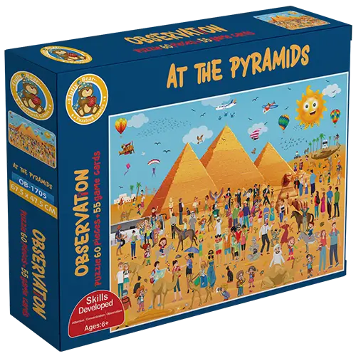 Observation Puzzle& Game – At the Pyramids