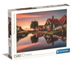 Puzzle 1500 el. HQ Zaanse Schans Clementoni