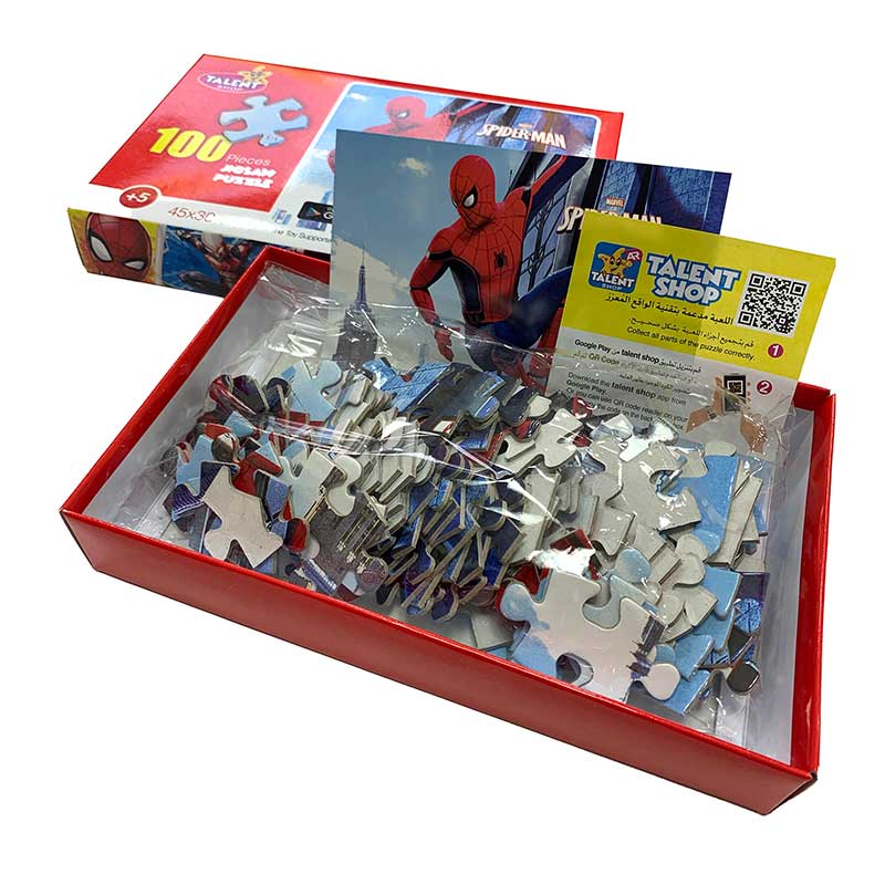 100 Pieces Spider-Man Puzzle