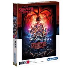 Clementoni Puzzle Netflix Stranger Things 1000 Pcs