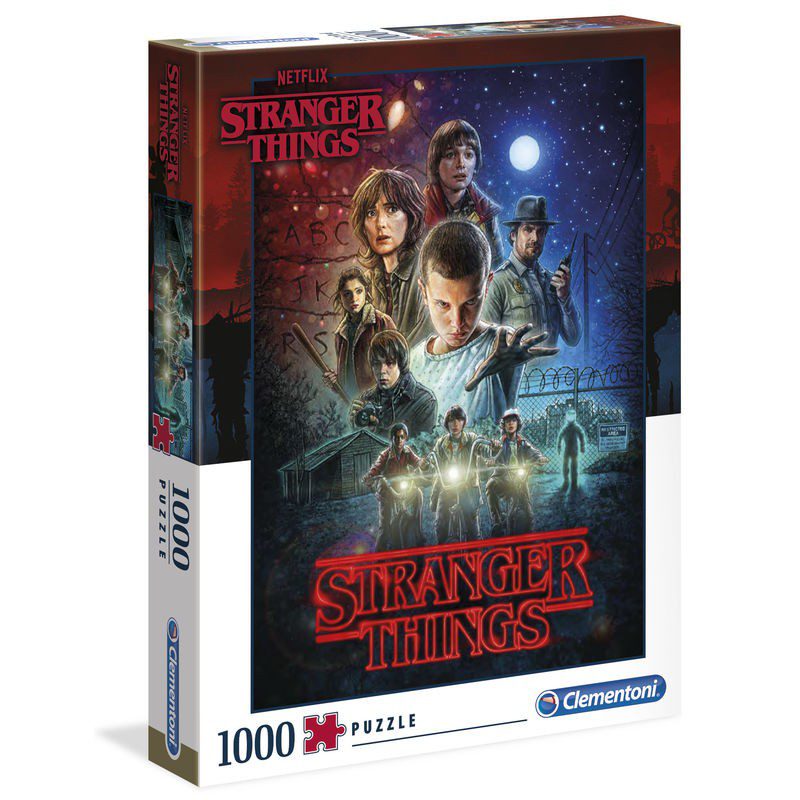 Clementoni - Stranger Things 1 Puzzle 1000 Pieces