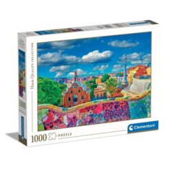 Clementoni High Quality Collection Gueli Park In Barcelona 1000 Pcs