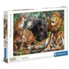 Clementoni Puzzle Wild Cats, 500pcs