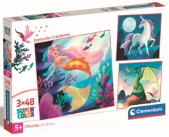 Clementoni Jigsaw Puzzle Super Color Square Fantasy