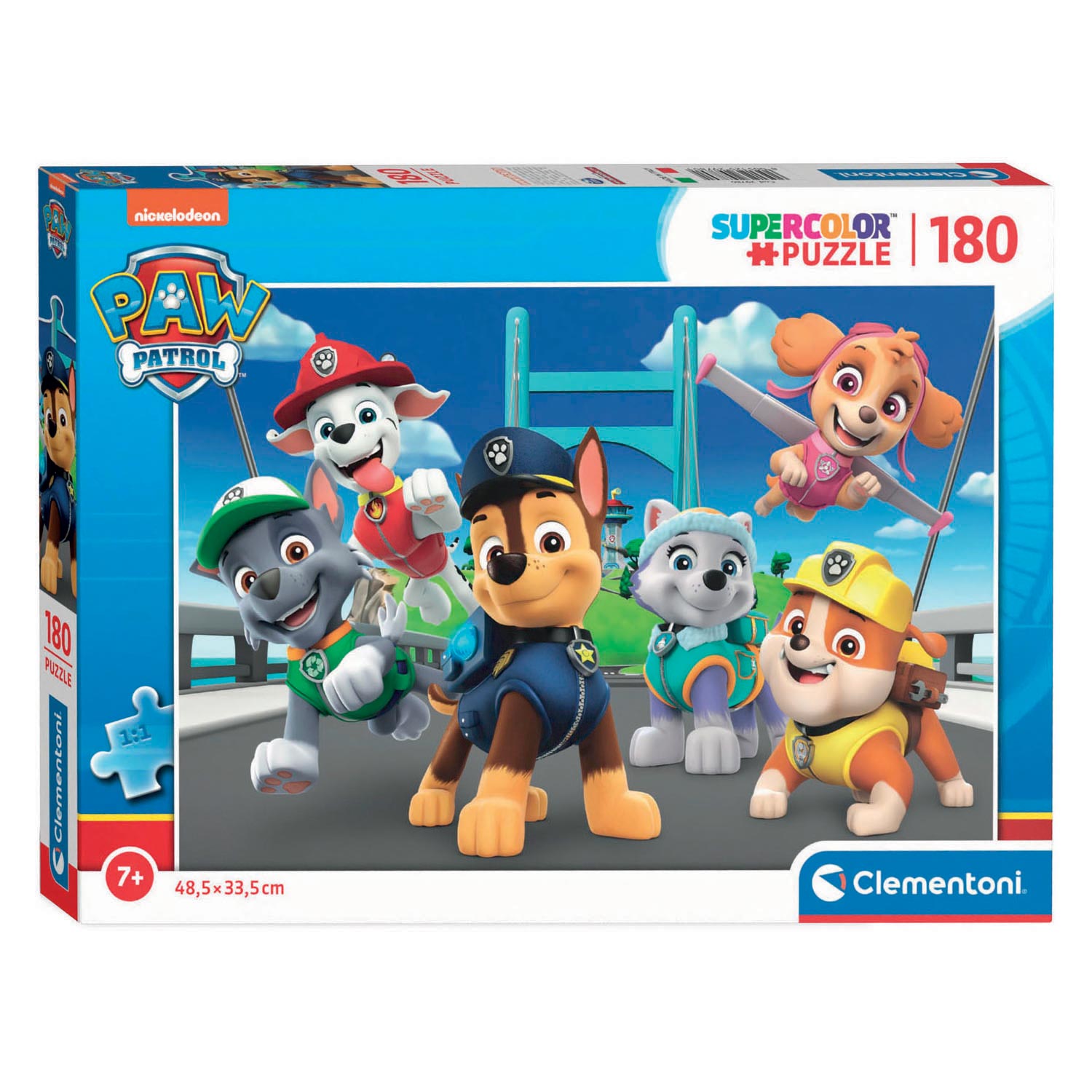 Clementoni Puzzle PAW Patrol, 180pcs.