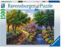 Ravensburger Puzzle Cottage by the River, 1500 pcs.