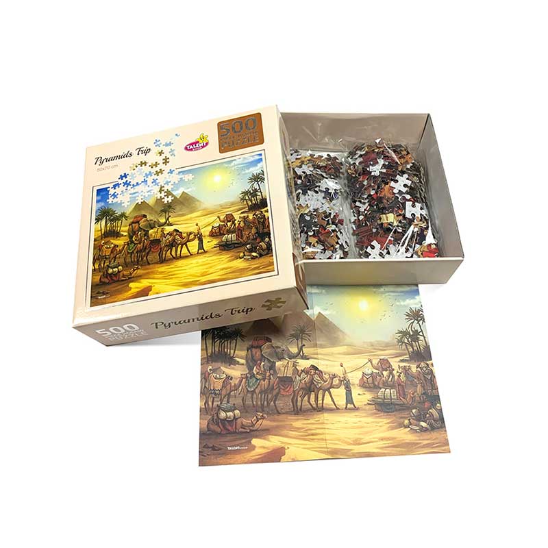 The Pyramids Journey500-piece puzzle