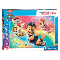 Clementoni Brilliant Jigsaw Puzzle Paw Patrol, 104 pcs.