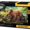 Cubic Fun 3D Puzzle National Geographic Triceratops