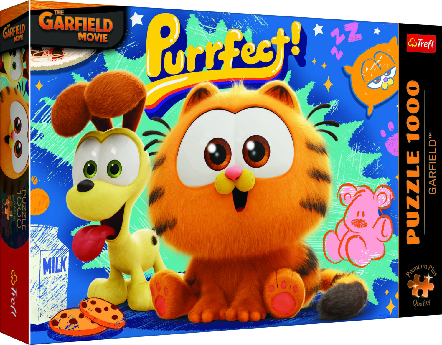 Puzzle - 1000 Premium Plus - Garfield Trefl