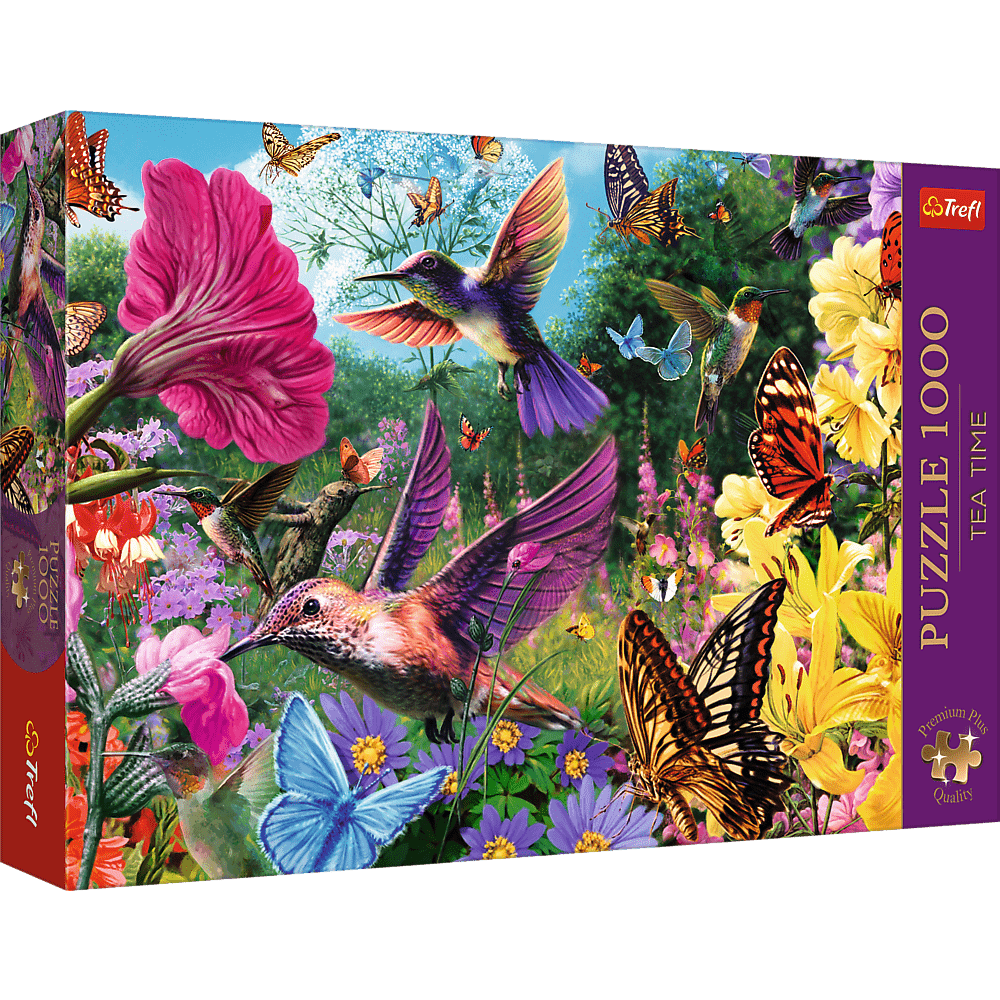 Puzzle Premium Plus Tea Time: Hummingbird Garden