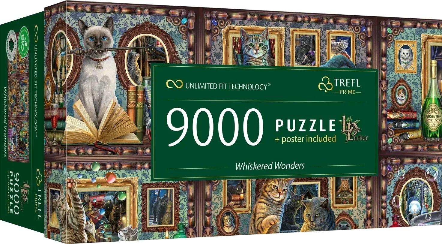 Puzzle Prime 9000 pieces Whiskered Wonders