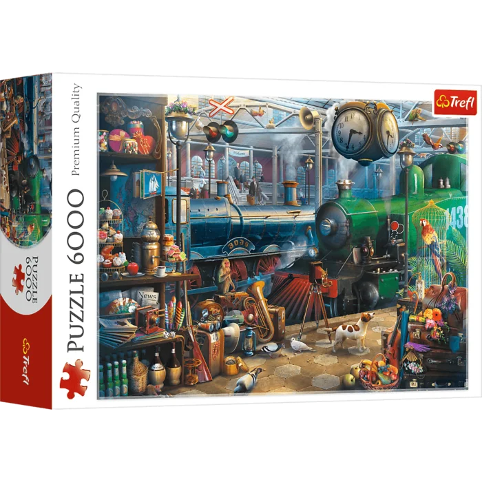 Railway station 6000 piece puzzle Trefl