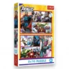 TREFL PUZZLE 2x70 PIECES MARVEL, BECOME A HERO