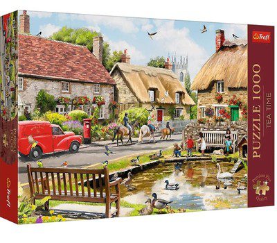 Tea Time Puzzle Summer in the Town