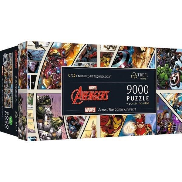 Trefl Marvel Across the Comic Universe Puzzle 9000 Piece