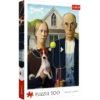 Trefl Puzzle 500 Pieces - American Gothic Dog