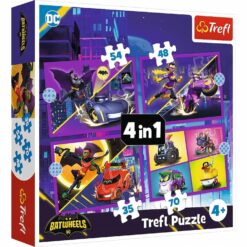 4-in-1 Puzzle - Meet Batwheels (35+48+54+70 pieces) Trefl