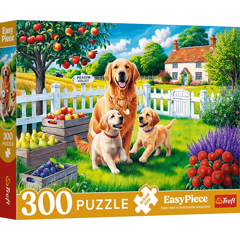 Easy Piece - Dogs in the Countryside 300 pieces puzzle