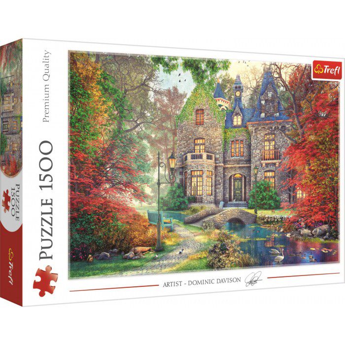 Autumn mansion 1500 piece puzzle