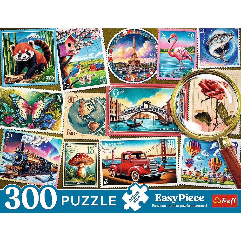 Easy Piece - Postage stamps 300 piece puzzle